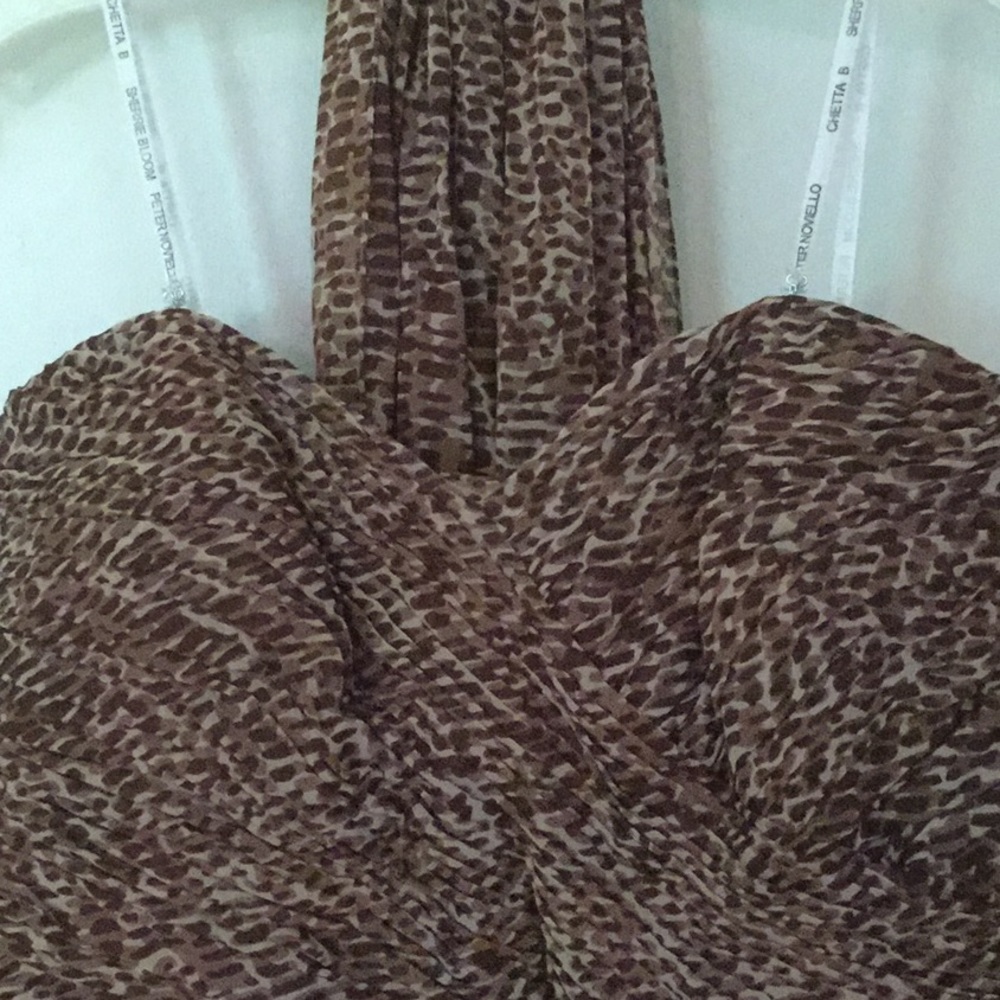 Chetta  B dress animal print evening dress - Picture 4 of 6